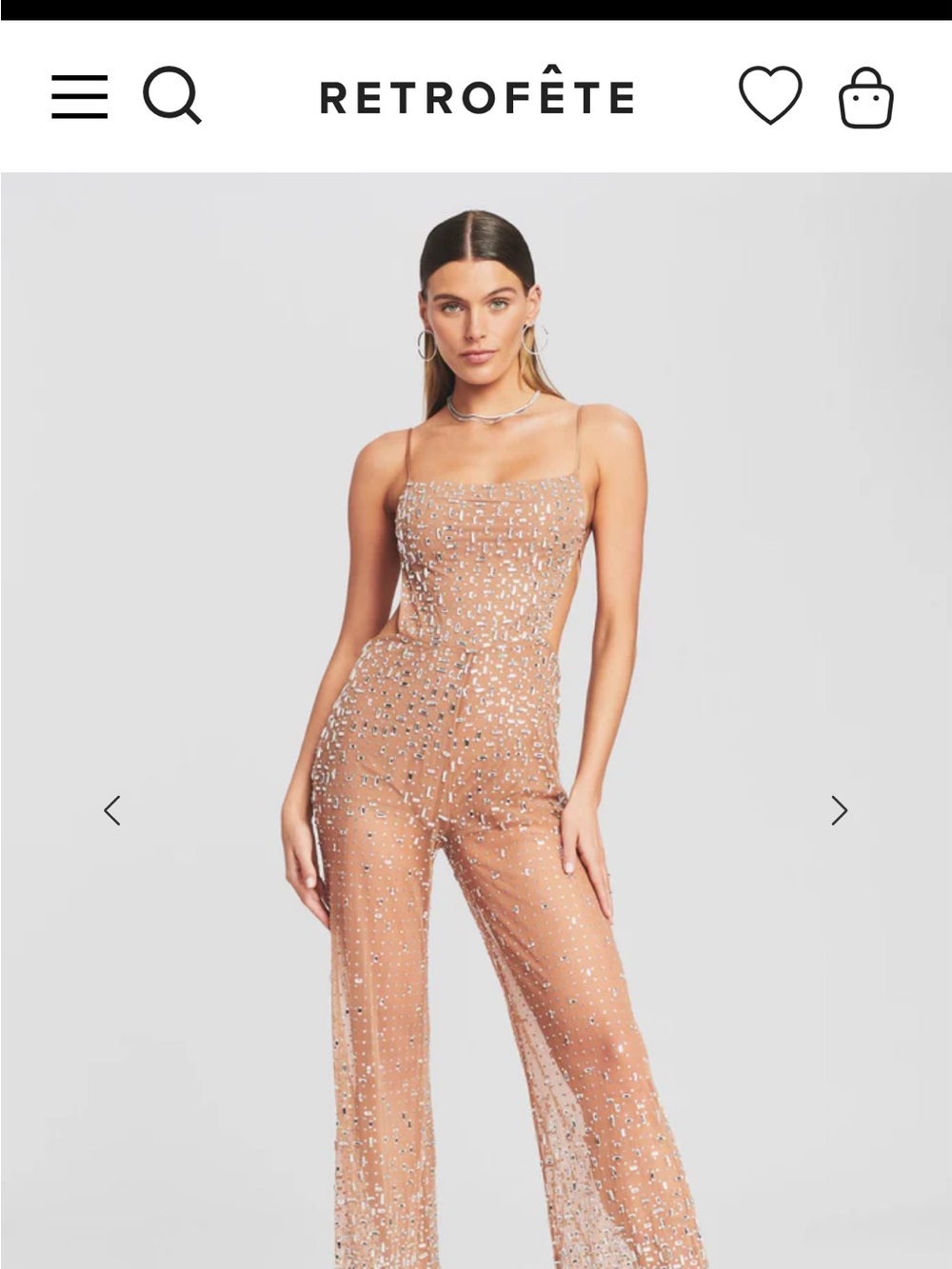 Retrofête Axel Sequin Jumpsuit